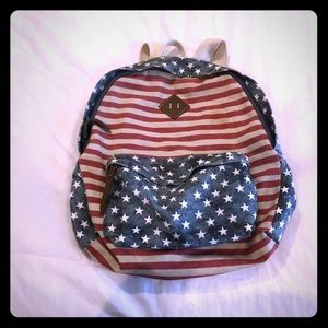 Madden Girl American Flag backpack